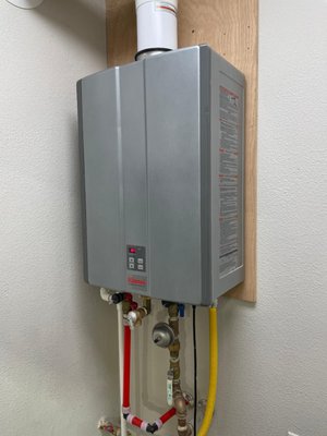 On Demand/ Tankless Water Heaters - Tankless water heaters—also called on-demand, or instant-hot water heaters, instantly heat water as it flows through the device, providing instant hot water without being limited to the quantity of hot water in a tank! Give us a call to schedule a free quote at 360-904-9171 On Demand/ Tankless Water Heaters - Tankless water heaters—also called on-demand, or instant-hot water heaters, instantly heat water as it flows through the device, providing instant hot water without being limited to the quantity of hot water in a tank! Give us a call to schedule a free quote at 360-904-9171