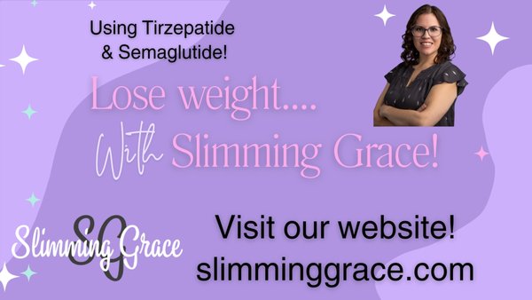 Lose weight with Slimming Grace! - We can't wait to help you with your journey!