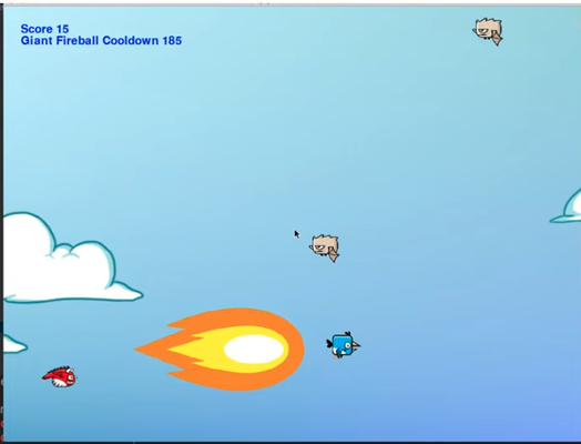 Dragon and Birds - This is a game created with a very popular programming language Python. In this project student can learn how to create character in games, how to animate character. Learn advance Python Object Oriented programming. Checkout other projects my student have created - https://www.ayclogic.com/python-games-gallery/ Dragon and Birds - This is a game created with a very popular programming language Python. In this project student can learn how to create character in games, how to animate character. Learn advance Python Object Oriented programming. Checkout other projects my student have created - https://www.ayclogic.com/python-games-gallery/