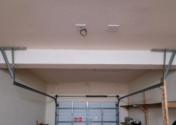"Fresh Installation" for Garage Opener - Garage Door works only manually. Customer want to have the garage door electronically.
We installed 1/2 HP Chain Opener. Now the customer garage door easily open and closed with a remote control. "Fresh Installation" for Garage Opener - Garage Door works only manually. Customer want to have the garage door electronically.
We installed 1/2 HP Chain Opener. Now the customer garage door easily open and closed with a remote control.