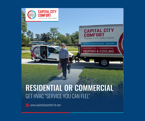 Emergency HVAC Service – 24/7 Comfort When You Need It - Facing HVAC trouble after hours? Capital City Comfort offers prompt emergency repairs any time, day or night, so you never have to wait for comfort.
Call us now for immediate, honest service!