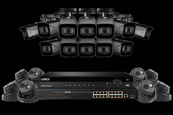 Security Cameras Installation - Installing LOREX  4k FUSION cameras and NVR with Smart Security. Call for details.