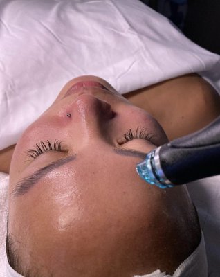 Deluxe Hydrafacial (Most Popular) - For those seeking real change in their skin, the Deluxe HydraFacial is the way to go! With access to corrective boosters, LED light therapy, and finished with a soothing Hydro Jelly mask this service is a no brainer. You will leave with a beautiful GLO that will amaze you.
$25.00 deposit required upon booking for new clients Deluxe Hydrafacial (Most Popular) - For those seeking real change in their skin, the Deluxe HydraFacial is the way to go! With access to corrective boosters, LED light therapy, and finished with a soothing Hydro Jelly mask this service is a no brainer. You will leave with a beautiful GLO that will amaze you.
$25.00 deposit required upon booking for new clients