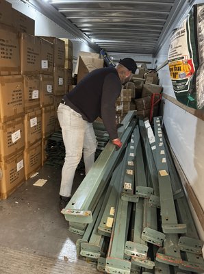 Need to make the most of your storage unit, we got you too! - Moving boxes and set a a empty storage unit for a very organized set up Need to make the most of your storage unit, we got you too! - Moving boxes and set a a empty storage unit for a very organized set up