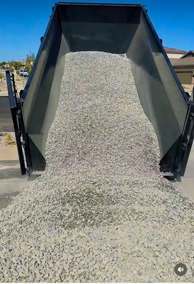 Rock delivery - Customer called day before wanted rock delivered. They picked out the rock we delivered on time, next day as requested.