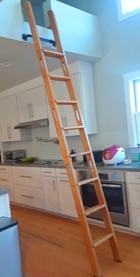 Semi-formal Light Detachable ladder types - Light Oak Detachable