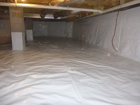 Crawl Space Encapsulation - Crawl Space Encapsulation Includes...
Crawlspace Interior Drain with sump pump
36 Mil Vapor Barrier on floor/ walls / columns
Lifetime Warrenty Crawl Space Encapsulation - Crawl Space Encapsulation Includes...
Crawlspace Interior Drain with sump pump
36 Mil Vapor Barrier on floor/ walls / columns
Lifetime Warrenty