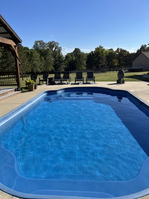 Pool Closing - Before and After In-Ground Pool Closing Pool Closing - Before and After In-Ground Pool Closing
