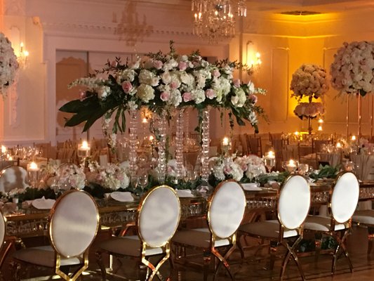 WEDDING CENTERPIECES - ALLOW US TO SIT WITH YOU TO HELP DECORATE YOUR WEDDING RECEPTION.  ALLOW OUR 93 YEARS OF IDEAS AND EXPERIENCE TO HELP DEVELOP A GORGEOUS AFFAIR