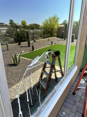 Home in Goodyear - This home in Goodyear requested their exterior windows and just the interior glass of the sliding doors. It took almost 2 hours and they are going to be getting it done quarterly. Home in Goodyear - This home in Goodyear requested their exterior windows and just the interior glass of the sliding doors. It took almost 2 hours and they are going to be getting it done quarterly.