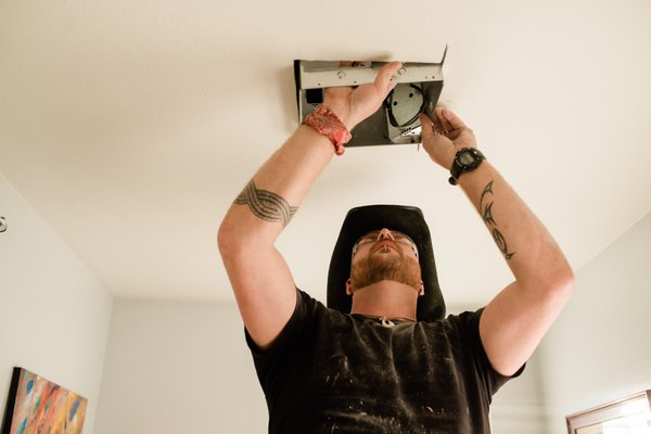 Drywall Repair and Installation - Drywall is one of those visual annoyances that can really affect your home. We do drywall repairs of all sizes. Often a plumber or electrician will poke holes in your drywall during a repair, or you changed fixtures and you now have some drywall damage. Or sometimes, drywall damage can happen from movement of furniture, or children being present and playful in a home.

Our drywall repair techs can come in and patch or replace drywall panels and mud , texture and prep your wall for painting , or even paint it ourselves so that your drywall damage can happily be gone.

Reach out via our website to request a quote and get on our calendar.