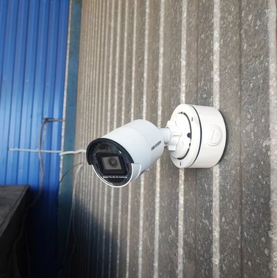 CCTV cameras - the work was in a warehouse and took 10 hours
