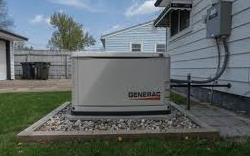 Stay Ready for Outages - As a licensed electrician we can handle all aspects of generator service, from installation to maintenance and repairs. We will:
Assess Your Power Needs: Evaluate your home or business electrical requirements to recommend the right size and type of generator.
Install Generators: Safely connect portable or standby generators to your electrical system, ensuring compliance with local codes.
Set Up Automatic Transfer Switches: Install switches that seamlessly transition your power supply to the generator during outages.
Perform Routine Maintenance: Inspect, test, and service your generator to ensure it’s ready when you need it.
Troubleshoot and Repair: Diagnose and fix issues, including electrical faults, wiring problems, or generator malfunctions.
Safety Checks: Ensure all installations protect against backfeeding or electrical hazards, keeping your property and family safe.
With a professional electrician, you get peace of mind that your generator will work reliably and safely when you need it most. Stay Ready for Outages - As a licensed electrician we can handle all aspects of generator service, from installation to maintenance and repairs. We will:
Assess Your Power Needs: Evaluate your home or business electrical requirements to recommend the right size and type of generator.
Install Generators: Safely connect portable or standby generators to your electrical system, ensuring compliance with local codes.
Set Up Automatic Transfer Switches: Install switches that seamlessly transition your power supply to the generator during outages.
Perform Routine Maintenance: Inspect, test, and service your generator to ensure it’s ready when you need it.
Troubleshoot and Repair: Diagnose and fix issues, including electrical faults, wiring problems, or generator malfunctions.
Safety Checks: Ensure all installations protect against backfeeding or electrical hazards, keeping your property and family safe.
With a professional electrician, you get peace of mind that your generator will work reliably and safely when you need it most.