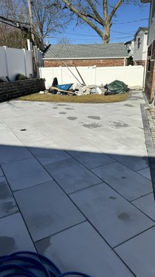 Front Walkway , Driveway and back Patio Make Over - We have designed and remodeled the front and backyard of this customer home Front Walkway , Driveway and back Patio Make Over - We have designed and remodeled the front and backyard of this customer home