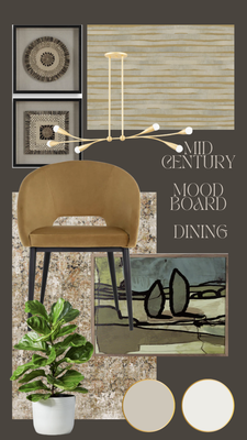Mid-Century Renovation - The client wanted a modern organic feel with hints of Mid-Century