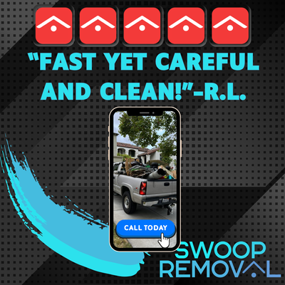 Professional Estate Liquidation & Junk Removal - Professional Estate Liquidation & Junk Removal - For an immediate quote today, Call Bob, Owner of Swoop Removal Directly at (650) 296-0892 Professional Estate Liquidation & Junk Removal - Professional Estate Liquidation & Junk Removal - For an immediate quote today, Call Bob, Owner of Swoop Removal Directly at (650) 296-0892