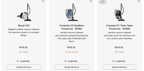 Shop Miele vacuums today, visit our website! - Shope Miele today! Shop Miele vacuums today, visit our website! - Shope Miele today!