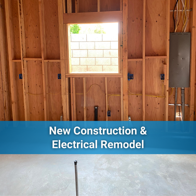 New Construction & Electrical Remodel - This portfolio showcases electrical work for new construction and remodel projects, including rough-in wiring, panel installations, outlet and switch placement, and system upgrades. Each project emphasizes clean workmanship, proper planning, and code-compliant installations designed to support long-term safety and functionality. New Construction & Electrical Remodel - This portfolio showcases electrical work for new construction and remodel projects, including rough-in wiring, panel installations, outlet and switch placement, and system upgrades. Each project emphasizes clean workmanship, proper planning, and code-compliant installations designed to support long-term safety and functionality.