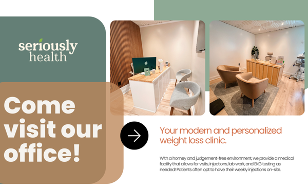 Seriously Health 2024 - Seriously Health is the premiere weight loss clinic in Virginia Beach. Offering FDA approved oral weight medications, and 503B compounded injectables including GLP-1s. Our providers are now accepting new clients. Seriously Health 2024 - Seriously Health is the premiere weight loss clinic in Virginia Beach. Offering FDA approved oral weight medications, and 503B compounded injectables including GLP-1s. Our providers are now accepting new clients.