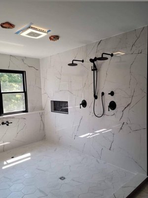 Bathroom remodel - This remodel was done with a big open room with nothing in it. This amazing bathroom was installed from nothing. Nothing but the best materials, certified for a lifetime and looks gorgeous . Bathroom remodel - This remodel was done with a big open room with nothing in it. This amazing bathroom was installed from nothing. Nothing but the best materials, certified for a lifetime and looks gorgeous .