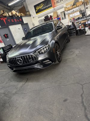3M, ceramic window tinting job on a Mercedes E63 S AMG - good morning this is a window repair on a Mercedes customer came in with old bad tent. We stripped the car and we installed 3M ceramic window film 15% on the rear 35% on the front 70% on the windshield. 3M, ceramic window tinting job on a Mercedes E63 S AMG - good morning this is a window repair on a Mercedes customer came in with old bad tent. We stripped the car and we installed 3M ceramic window film 15% on the rear 35% on the front 70% on the windshield.