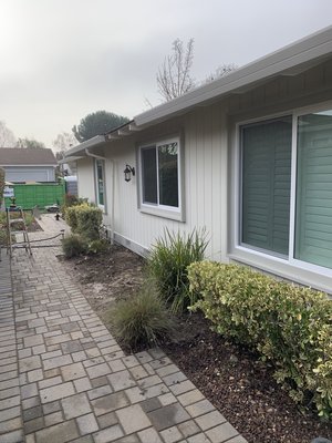 Room Addition - This was an addition we did adding roughly 150 square feet to the house. They wanted an office so we gave them one!