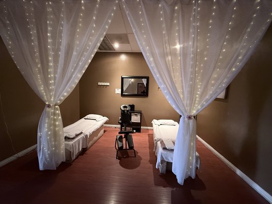 Foot Massage & Chair Massage Area - This project highlights our foot massage and chair massage area, designed for quick relaxation and comfortable therapy. The space features clean seating, soft lighting, and a calm atmosphere to help guests unwind. Foot Massage & Chair Massage Area - This project highlights our foot massage and chair massage area, designed for quick relaxation and comfortable therapy. The space features clean seating, soft lighting, and a calm atmosphere to help guests unwind.