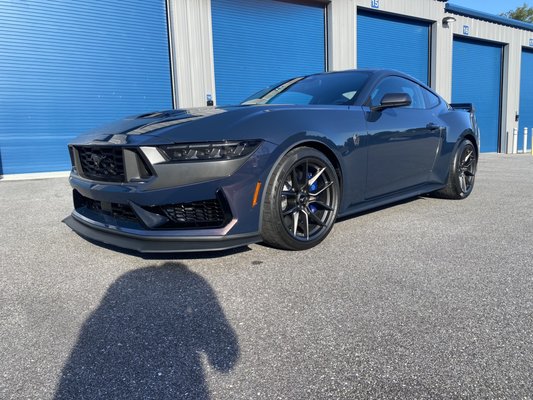 Ceramic Coating & Partial Front PPF - This client made a great decision to protect his investment with PPF and Ceramic. We applied two layers of Ceramic Pro Ceramic Coating & Kavaca PPF to the front end on this 2024 Dark Horse Mustang. Ceramic Coating & Partial Front PPF - This client made a great decision to protect his investment with PPF and Ceramic. We applied two layers of Ceramic Pro Ceramic Coating & Kavaca PPF to the front end on this 2024 Dark Horse Mustang.