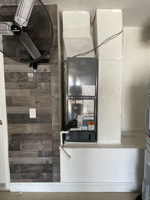 Another happy customer - New 3 ton 15 seer system with a 4" media filter. Out with old and in with the new Another happy customer - New 3 ton 15 seer system with a 4" media filter. Out with old and in with the new