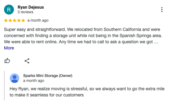 Reviews and Testimonials - Check out our reviews from Google.