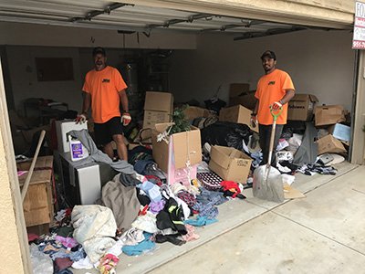 Complete Cleanout Service - From cluttered garages to old furniture and appliances, the Junk Removal Heroes provide a super easy and affordable solution that leaves you, the customer, feeling junk-free and happy.