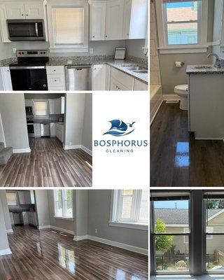 Our move-out cleaning - Last month we completed the post-move-in clean of this beautiful house in Norfolk.

The kitchen, floors, windows and every corner have been thoroughly cleaned and disinfected; ready for a fresh start!