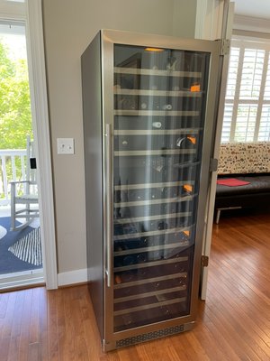 Other servicemen couldn’t fix - Wine cooler that other local service companies wouldn’t/couldn’t fix, including the company that sold it. Unit is 2 years old. Other servicemen couldn’t fix - Wine cooler that other local service companies wouldn’t/couldn’t fix, including the company that sold it. Unit is 2 years old.