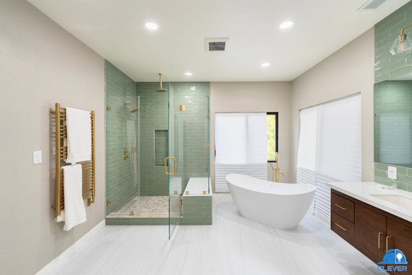 A New Chapter - Emerald Hills Home - This Emerald Hills home received a complete transformation, blending modern elegance with functional design. The kitchen, bathrooms, and living room were fully remodeled with sleek finishes and thoughtful details, while the staircase became a striking centerpiece connecting the home’s spaces with seamless style. A New Chapter - Emerald Hills Home - This Emerald Hills home received a complete transformation, blending modern elegance with functional design. The kitchen, bathrooms, and living room were fully remodeled with sleek finishes and thoughtful details, while the staircase became a striking centerpiece connecting the home’s spaces with seamless style.
