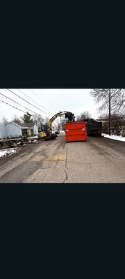 clean out - this is a cleaning out on a yard with trees and trash and dirt. there are before and after . clean out - this is a cleaning out on a yard with trees and trash and dirt. there are before and after .