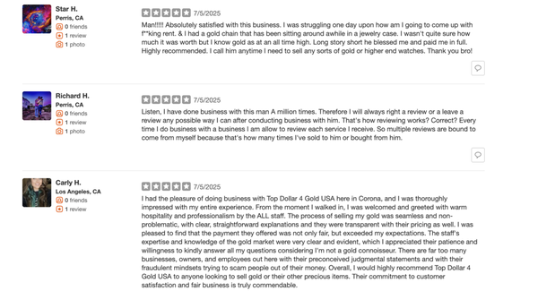 5 Stars on Yelp 5 Stars on Yelp
