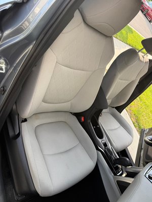 Cloth seat stain removal - This stain removal was done on a rav4 with cloth seats in July 2026. The stain removal was included in our interior detail package. Call or text today for your detail. 4078033619 Cloth seat stain removal - This stain removal was done on a rav4 with cloth seats in July 2026. The stain removal was included in our interior detail package. Call or text today for your detail. 4078033619