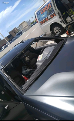 Windshield Replacement - The windshield replacement to a Mercedes-Benz C63. Windshield Replacement - The windshield replacement to a Mercedes-Benz C63.