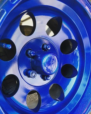 Custom Rim Change - This was a simple Color change I did on a Jeep a few weeks ago. Came out super clean and is definitely adds some pop to the ride! Custom Rim Change - This was a simple Color change I did on a Jeep a few weeks ago. Came out super clean and is definitely adds some pop to the ride!