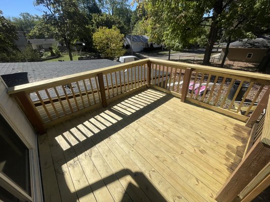 House flip deck stain, awesome client, great result - Witness the power of a professional stain transformation! Our before and after photos showcase how we revitalize tired, gray, and weathered decks into stunning, protected outdoor living spaces. We don't just apply color; we meticulously clean and prepare the wood before applying a premium stain that enhances the natural grain while providing a durable shield against sun, rain, and wear. Let us give your deck a beautiful, long-lasting finish that you'll love for years to come. House flip deck stain, awesome client, great result - Witness the power of a professional stain transformation! Our before and after photos showcase how we revitalize tired, gray, and weathered decks into stunning, protected outdoor living spaces. We don't just apply color; we meticulously clean and prepare the wood before applying a premium stain that enhances the natural grain while providing a durable shield against sun, rain, and wear. Let us give your deck a beautiful, long-lasting finish that you'll love for years to come.