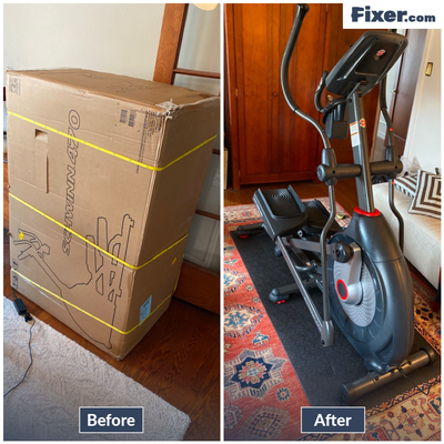 Assembly - Need something put together?  Let us help! We put together furniture, exercise equipment, even outdoor items like basketball hoops or outdoor heaters. Don't let your new purchase sit in the box. Give us a call!!