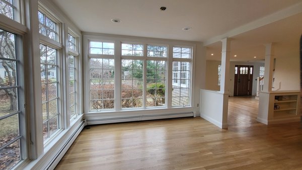 Osterville Breakfast Nook - Painted this charming breakfast eating area and adjoining spaces. included prep work, ceilings, walls and trim Osterville Breakfast Nook - Painted this charming breakfast eating area and adjoining spaces. included prep work, ceilings, walls and trim