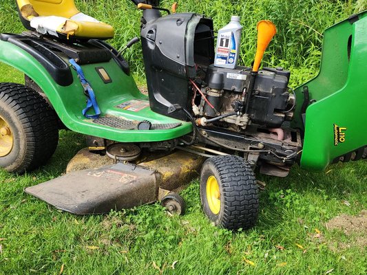 Frankie's John Deere - The Problem:
Frankie contacted Little Mower Shop because her John Deere L110 had stopped running. She was worried the mower was beyond repair and thought she might have to replace it.
What We Repaired:
We performed a complete inspection, diagnosed the mechanical issues, repaired the mower, serviced the engine, and made the necessary adjustments to get it running reliably again.
The Final Result:
The John Deere L110 was brought back to life and returned to dependable operation. Frankie was extremely grateful because saving her mower meant she avoided spending over $3,000 on a new riding mower. Helping customers keep quality equipment in service is one of the most rewarding parts of what we do at Little Mower Shop. Frankie's John Deere - The Problem:
Frankie contacted Little Mower Shop because her John Deere L110 had stopped running. She was worried the mower was beyond repair and thought she might have to replace it.
What We Repaired:
We performed a complete inspection, diagnosed the mechanical issues, repaired the mower, serviced the engine, and made the necessary adjustments to get it running reliably again.
The Final Result:
The John Deere L110 was brought back to life and returned to dependable operation. Frankie was extremely grateful because saving her mower meant she avoided spending over $3,000 on a new riding mower. Helping customers keep quality equipment in service is one of the most rewarding parts of what we do at Little Mower Shop.