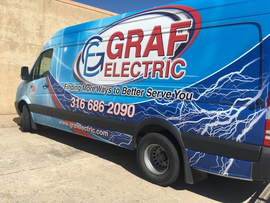 Trusted Wichita Electrician Since 1968 - No electrical job is too small at Graf Electric. Our licensed Wichita electricians have been serving customers in Wichita, KS and surrounding communities since 1968. When you need a Wichita electrical contractor for your home or business, count on Graf Electric for quality workmanship at a competitive price. As a locally-owned electrical company we’re proud of the reputation we’ve built for competitive pricing and outstanding customer service.