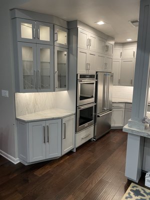 Custom kitchen - This was a custom kitchen build and new countertops.