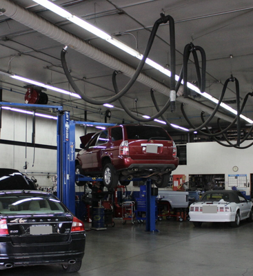 Diagnostics and Repair Services - Using the latest in diagnostic equipment, specialized tools, and technical information, our techs can identify, recommend, and remedy issues that arise in the following areas:
Air Conditioning Services & Repairs
Brakes
Clutches
Computer Controls
Cooling Systems
DEQ
Electrical Systems
Emission Controls
Engine Repairs
Exhaust Systems
Fuel Injection & GDI injection Service
OBD 1 and 2 on board diagnostics
Oil Change
Suspension & Steering
Tire Balancing
Transmissions (auto & manual)
Wheel Alignment Diagnostics and Repair Services - Using the latest in diagnostic equipment, specialized tools, and technical information, our techs can identify, recommend, and remedy issues that arise in the following areas:
Air Conditioning Services & Repairs
Brakes
Clutches
Computer Controls
Cooling Systems
DEQ
Electrical Systems
Emission Controls
Engine Repairs
Exhaust Systems
Fuel Injection & GDI injection Service
OBD 1 and 2 on board diagnostics
Oil Change
Suspension & Steering
Tire Balancing
Transmissions (auto & manual)
Wheel Alignment