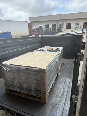 Material delivery - Need material delivery from rock, mulch, dirt, sand,pallets sofas,appliances anything that fits I can strap down and secure it and make it safely to your destination!
