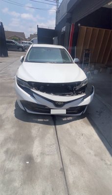 2018 Toyota Camry - Front bumper repair 2018 Toyota Camry - Front bumper repair