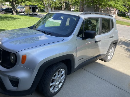 Renegade detail! - Fun jeep renegade with a lot of Man’s best friend hair to remove! Thanks Josh for the opportunity!