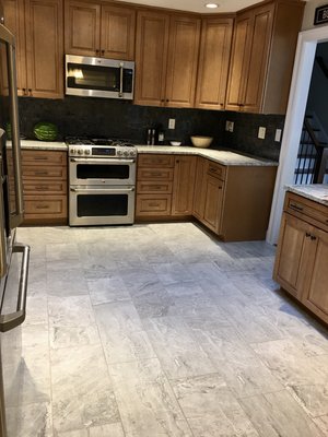 Kitchen Tile Floor and Backsplash Style Change - Kitchen Tile Floor and Backsplash Kitchen Tile Floor and Backsplash Style Change - Kitchen Tile Floor and Backsplash